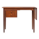 Bureau à rabats en teck
