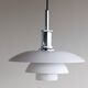 Poul Henningsen PH 4½-4 Glass Suspension Light by Louis Poulsen