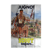 Original cinema poster "Scout always" Gérard Jugnot