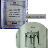 Set de 4 chaises Thonet N°623, vers 1915 état d'origine, 1915