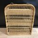Rattan shelf