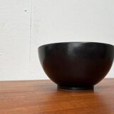 Mid-century German minimalist ceramic bowl by Wächtersbach, 1960s.