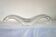 Baccarat crystal elongated bowl 1950