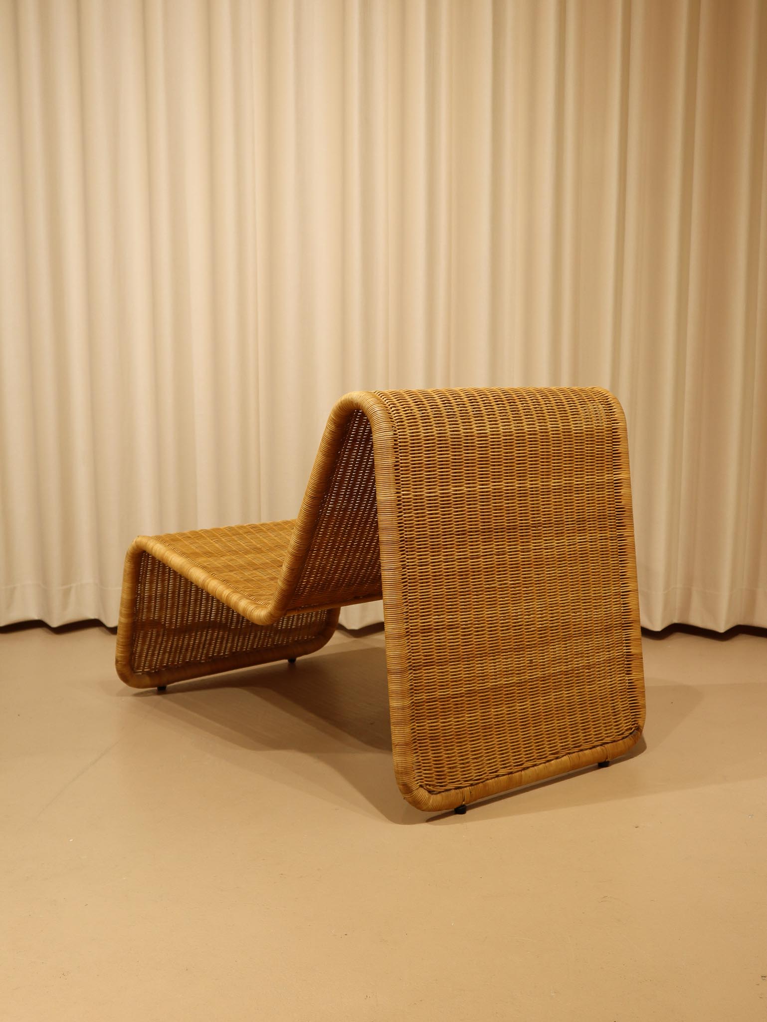 Vintage wicker chair