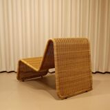 Chaise vintage en osier