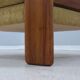 Mobil Girgi walnut wood armchairs 1970s, set of 2