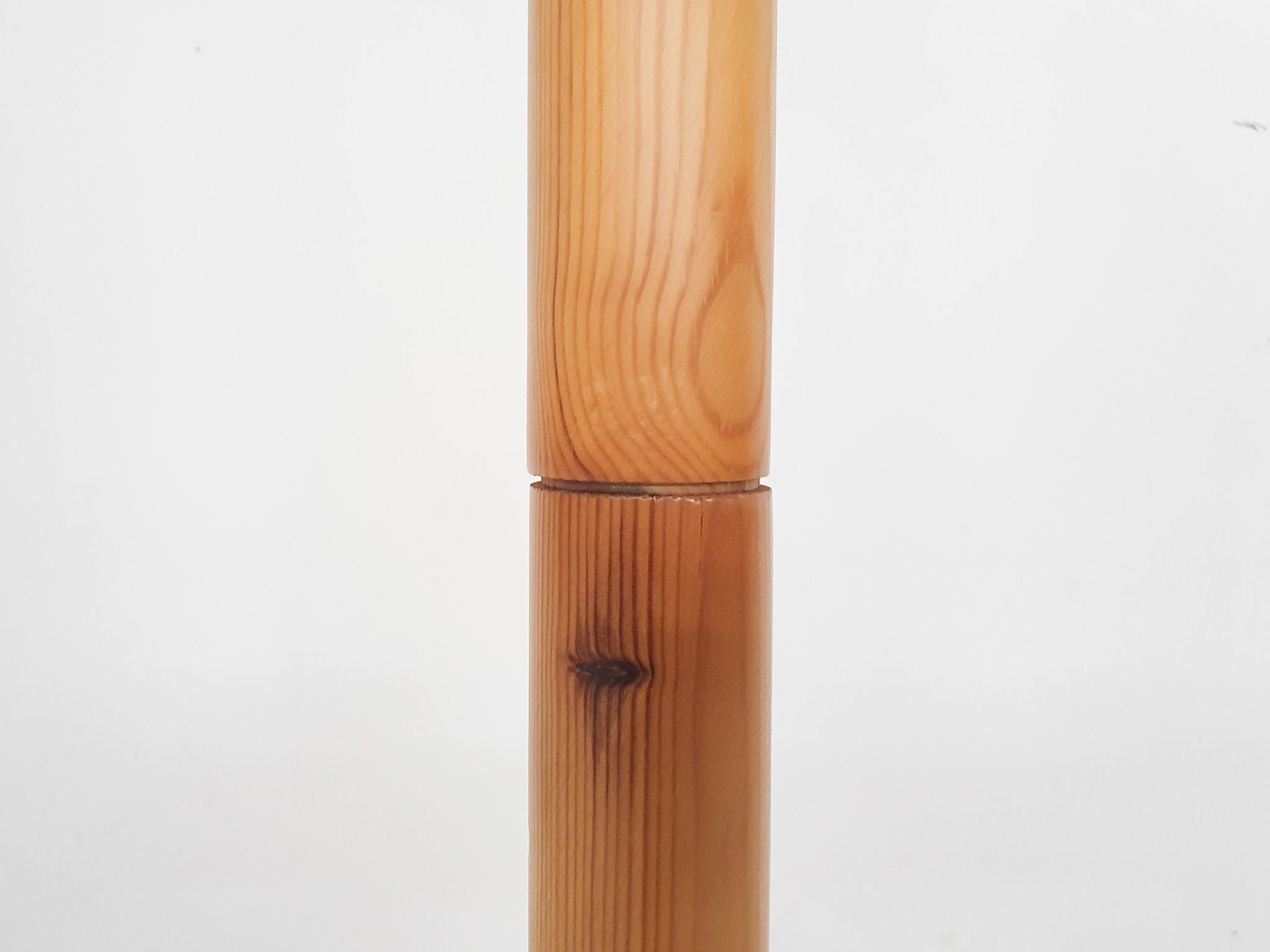 Scandinavian modern pinewood coat rack, Sweden 1960's