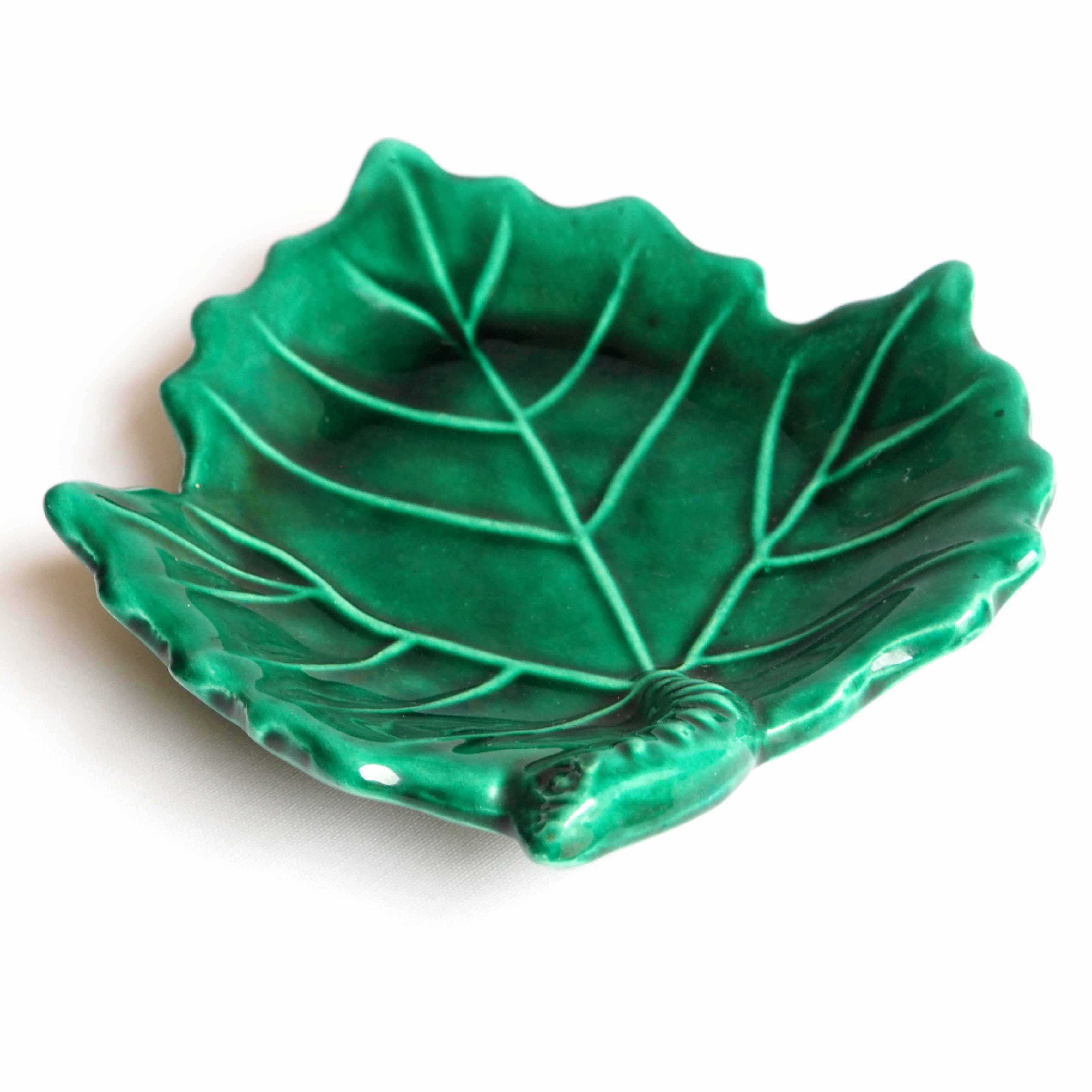 vide poche, coupelle feuille