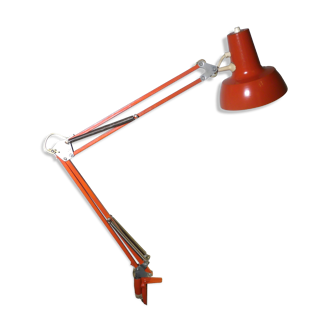 Lampe orange archi 1970