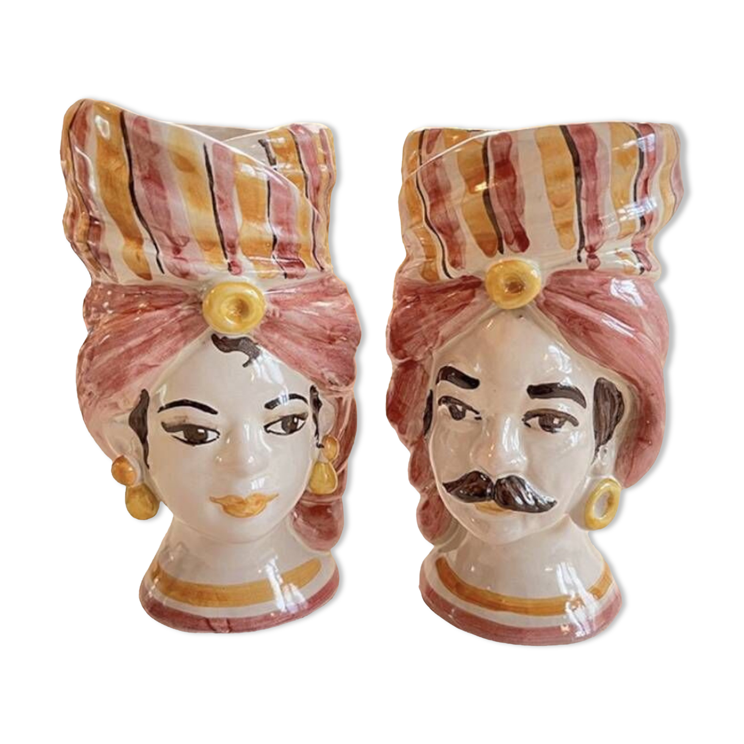 Sicilian vase - pink