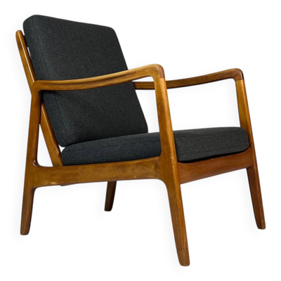 Fauteuil Ole Wanscher FD109 par France & Daverkosen vintage danois des années 60