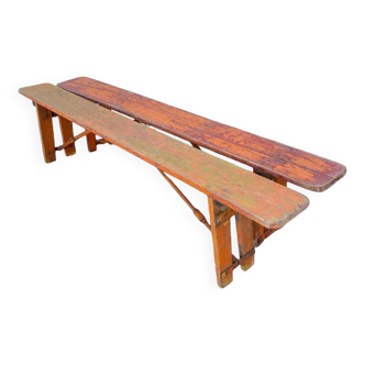 Bancs pliants de brasserie