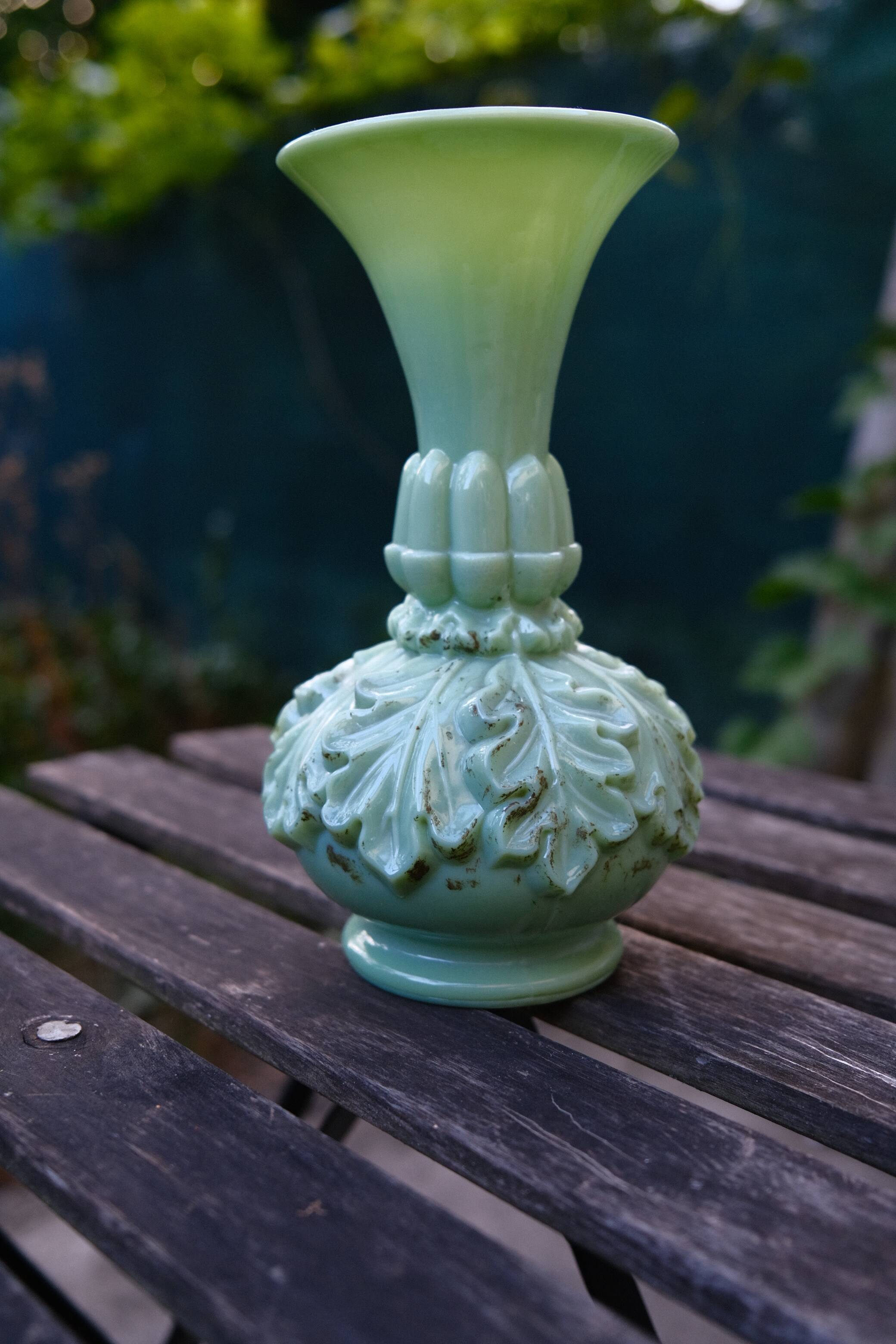 vase opaline 25 cm
