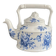 English teapot Arthur Wood in porcelain