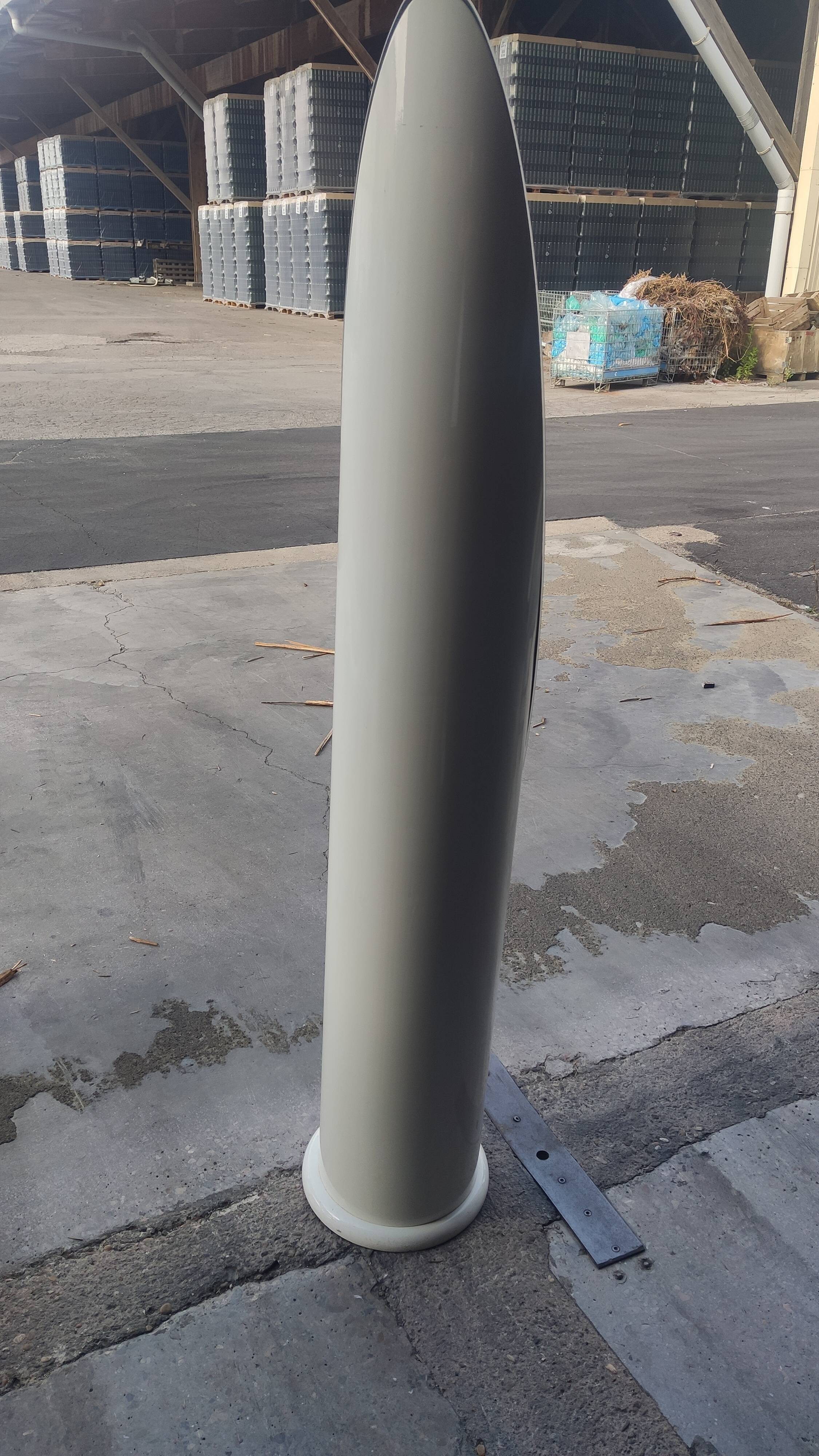 Lipstick floor mirror