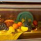 L.Maes. Still life with flowers and fruits. Large format.