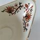 Sauceboat Salins France stylised floral decoration