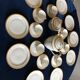 Limoges porcelain coffee service by Chastagner for 8 people