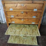 Parisian baker's furniture