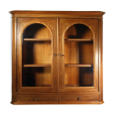 Old wall display case