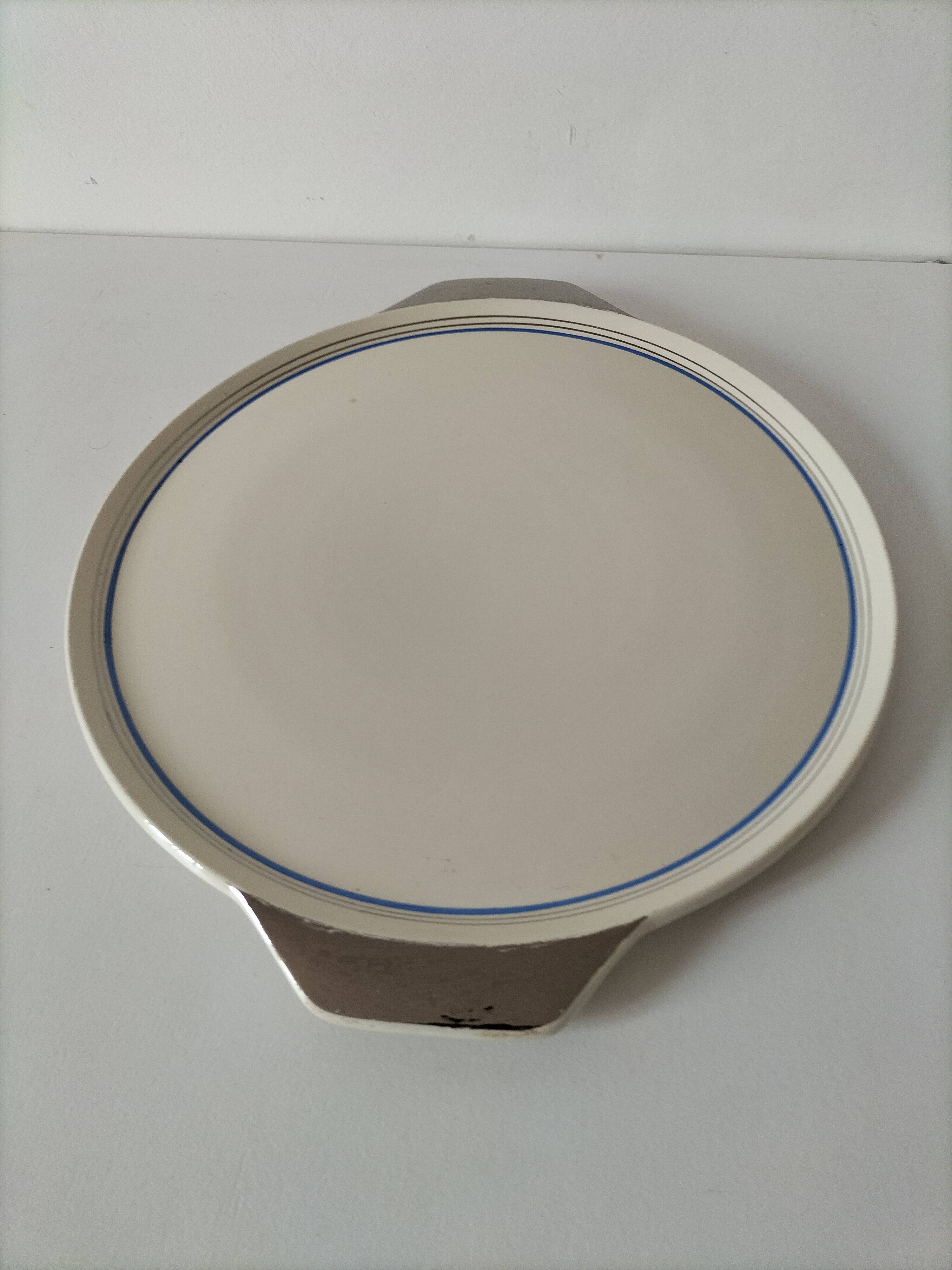 Boch La Louvière art deco dish