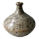 enamelled and scarified stoneware vase from the 80s