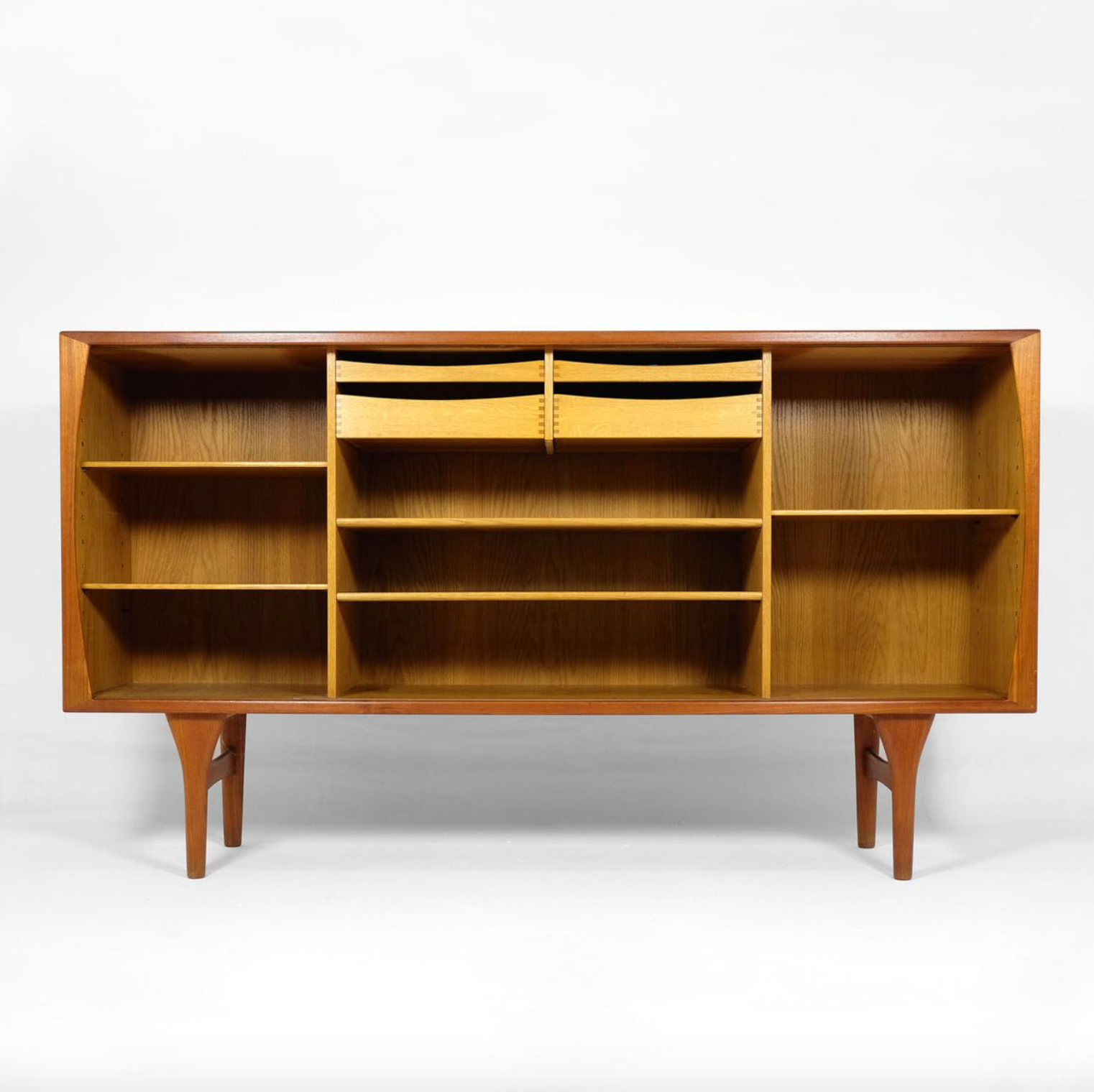 Sideboard by Henning Kjærnulf for Bruno Hansen, 1950s