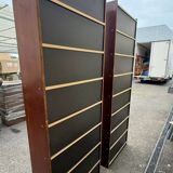 Pair of vintage display bookcases – 1960s