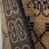 Vintage Turkish Oushak Rug Handwoven 114x193 cm