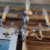 Tin chandelier