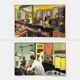 Educational poster "LA POSTE" and "CHEZ LE DENTISTE"