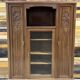 Art Deco Walnut Office Cabinet