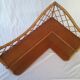 L shaped rack in rattan