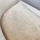 Fairy-tale kidney bean beige velvet sofa, italy