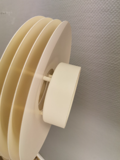 Hanging lamps from Danish ES Horn lighting, produced in the 80s.