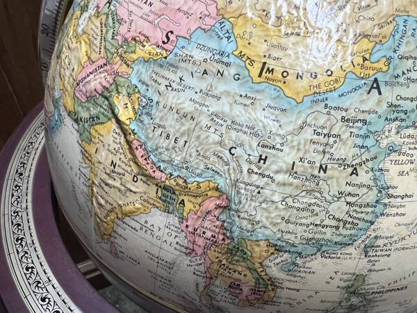 Globe terrestre de sol Franklin Mint – Royal Geographical Society