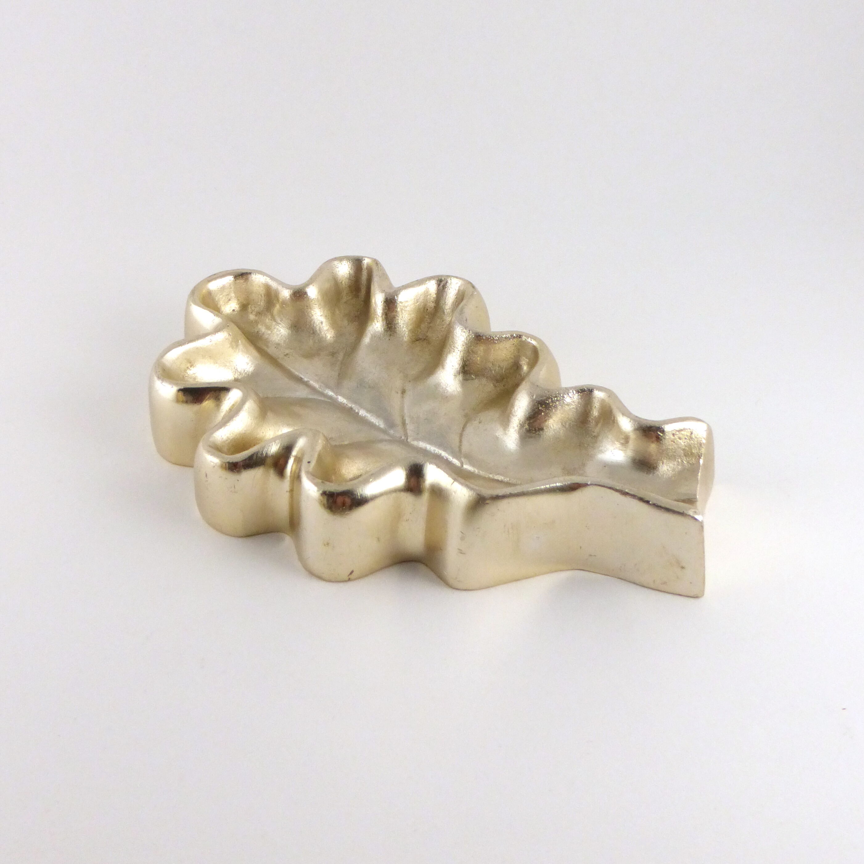Decorative glove in patinated bronze money