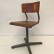 Small industrial chair child 60s
