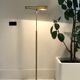 Lampadaire liseuse en laiton