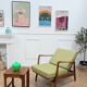 Fauteuil vintage scandinave 3 positions