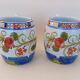 Hand Painted Blue Ceramic Mug Faenza Italy