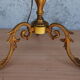 Lampadaire tripode trois bras de lumières en bronze de style Louis XV