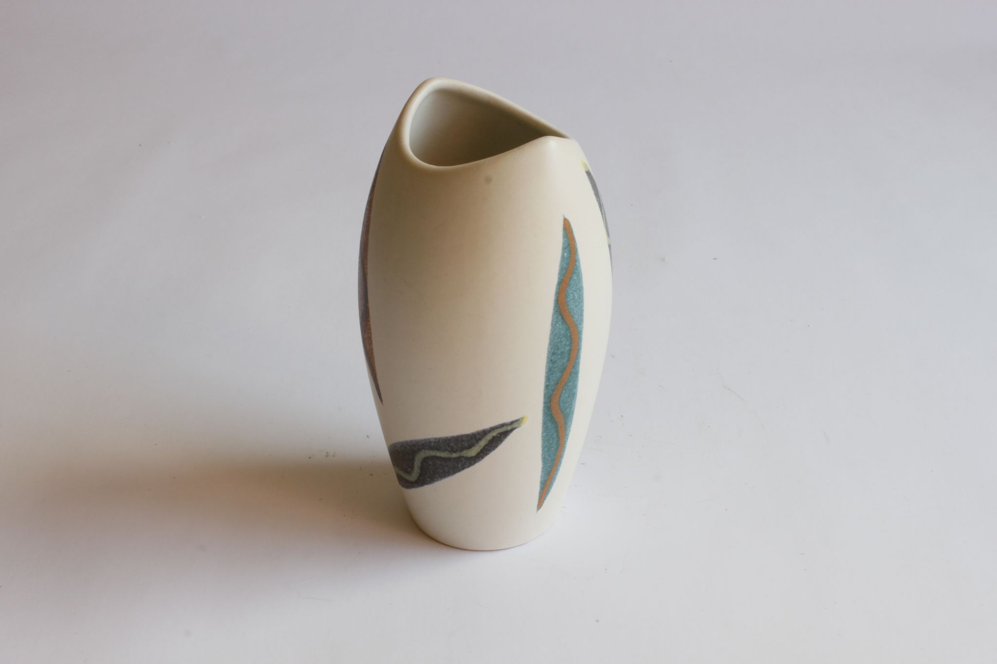 Fischmaul vase by Jasba Keramik, Germany 1950s.