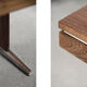 German rosewood adjustable table from e.m.ü, 1960s