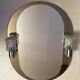 Vintage 75 x 56 bath mirror