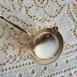 Punch ladle, cocktail, in silver-plated cherry metal.