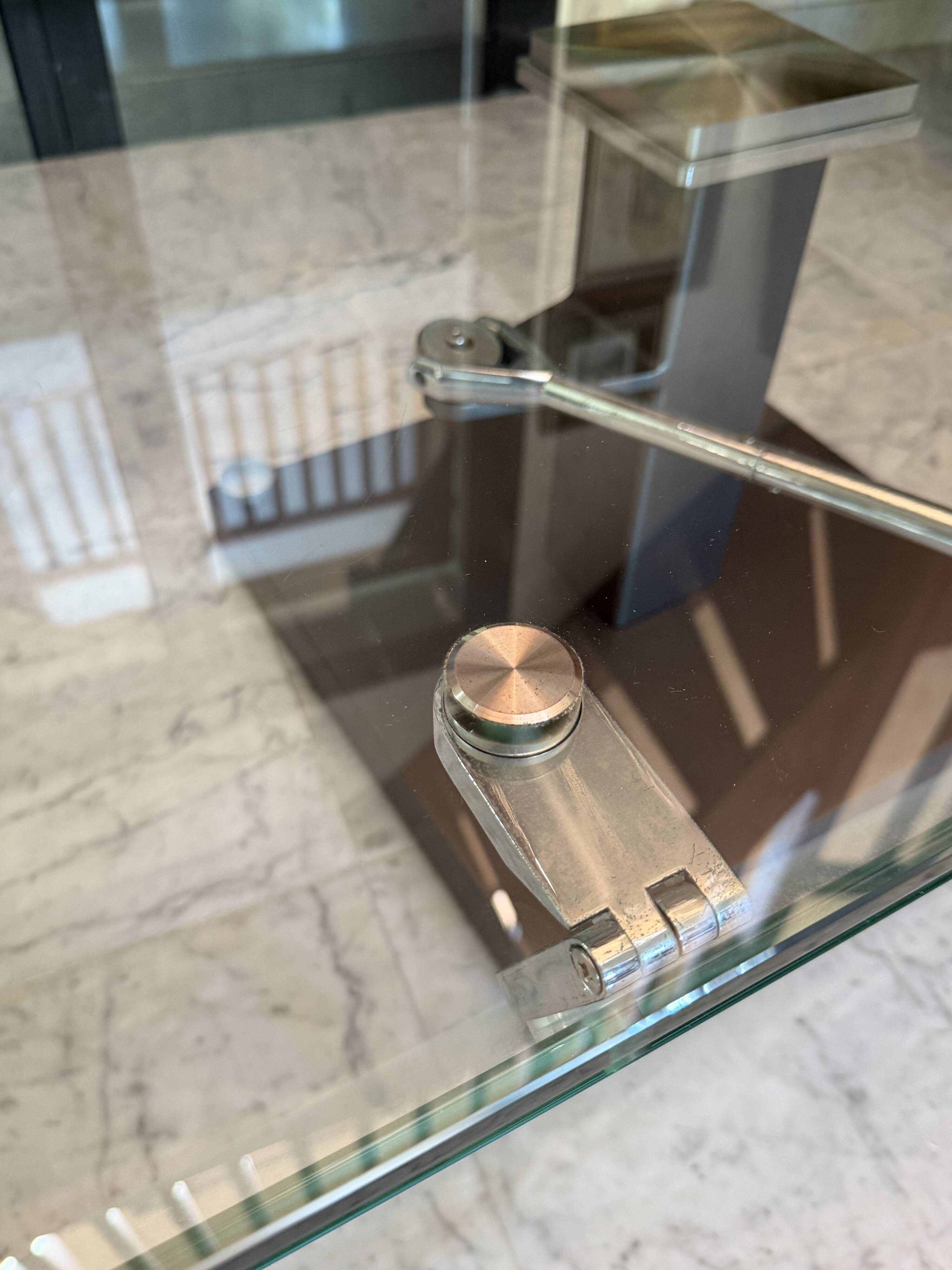 glass coffee table