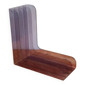 Plexiglass vinyl record holder