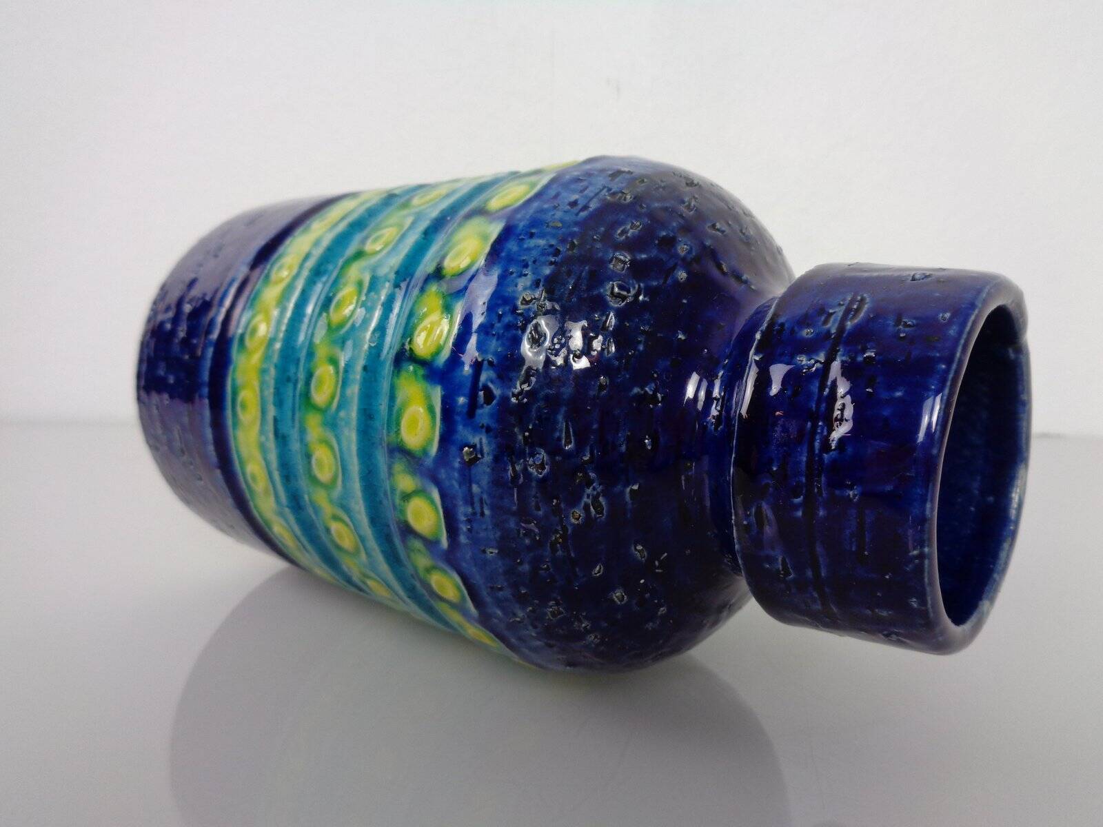 Studio ceramic vase by Aldo Londi for Bitossi, 1960s