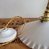 Toothed opaline suspension